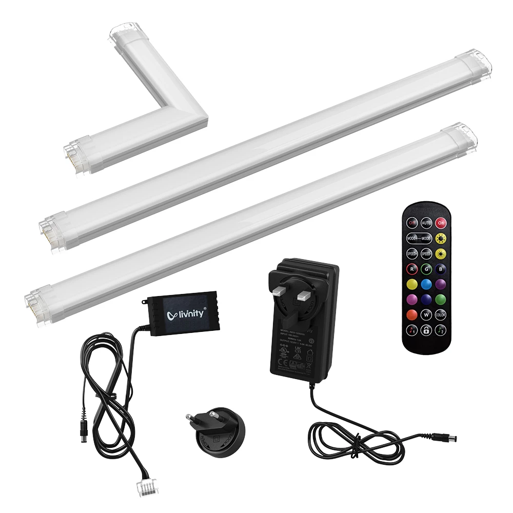 LED Stripe Weiß 55 cm Starterpaket Vicco
