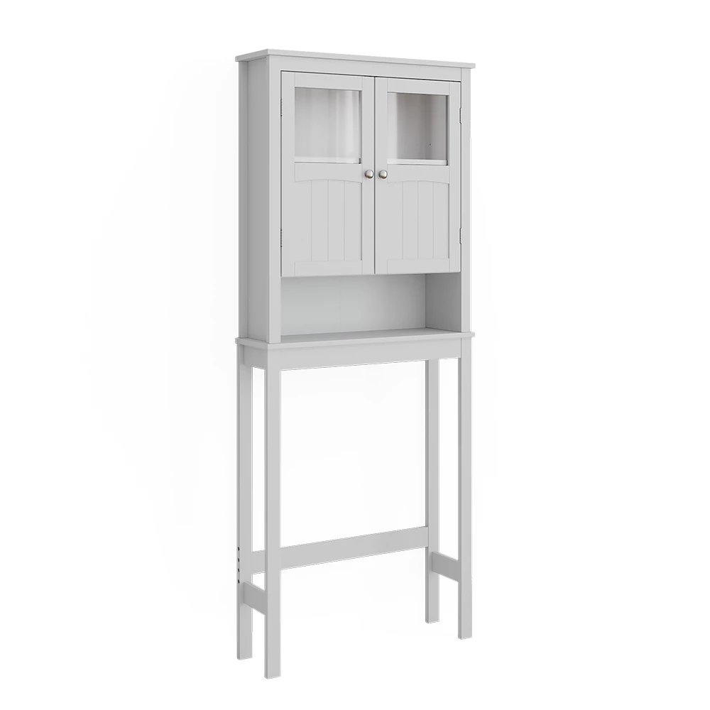 Toilettenschrank Bianco Weiß 69 x 171 cm Vicco