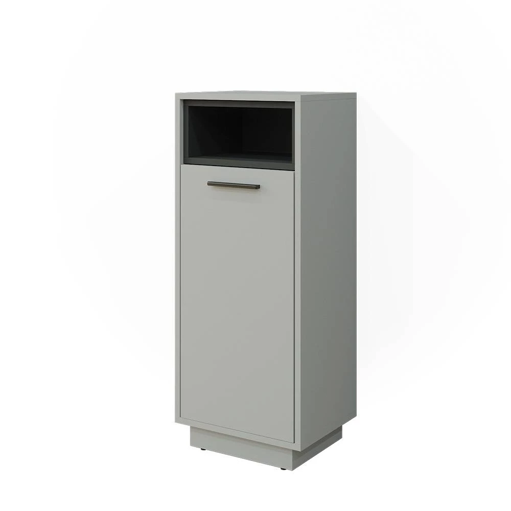 Midischrank Beatrice Grau 38 x 93 cm Vicco