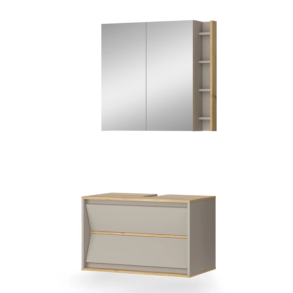 Badmöbel-Set Edelin Cashmere 2 Teile Vicco