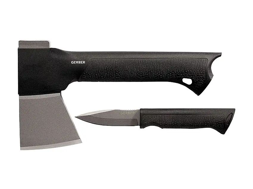 Gerber-Gator Combo-Beil, feststehendes Messer im Stiel, 31-001054