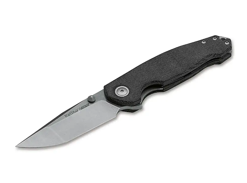 Katla Canvas Micarta Black
