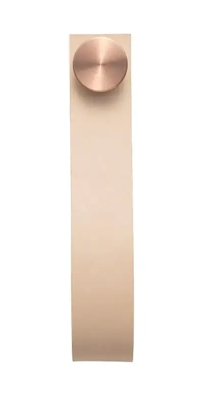 AUDO Gurt 15x3 cm Set à 2 Stk. - Kupfer/Naturleder OUTLET