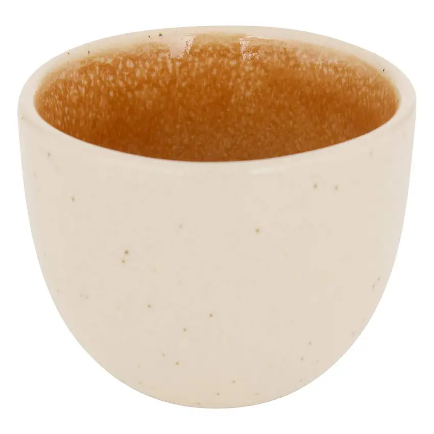 Espressotasse "Wonja" Keramik, 100 ml, Ocker