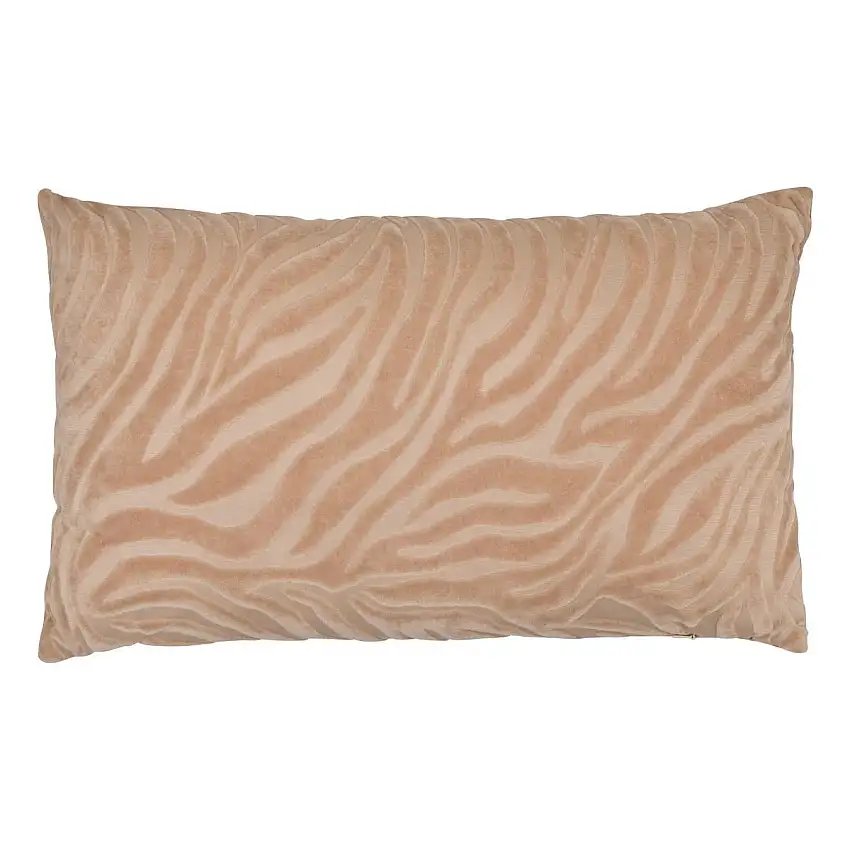 Kissen "Tigris" Beige Leinen, 50x30 cm