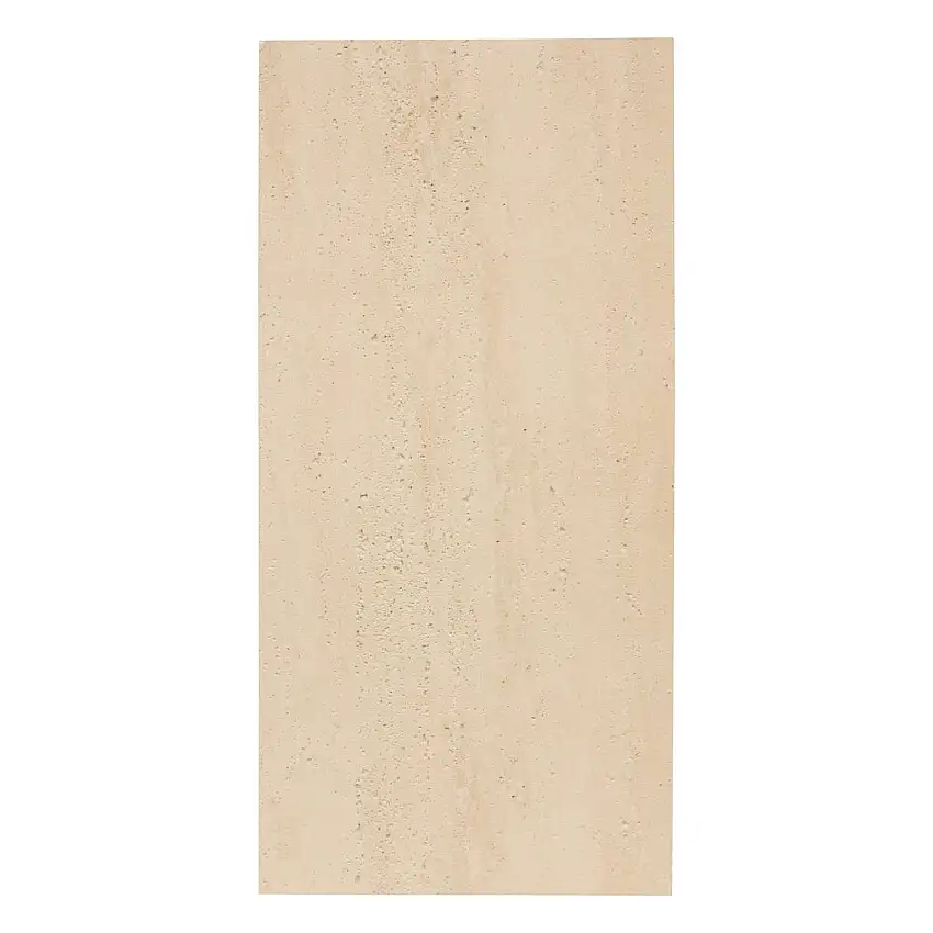 Wandaufkleber mit Travertin-Effekt "Cary" Beige, 58x28 cm
