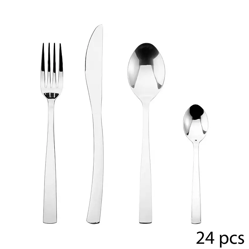 24-teiliges Besteckset "Olympe" Silber