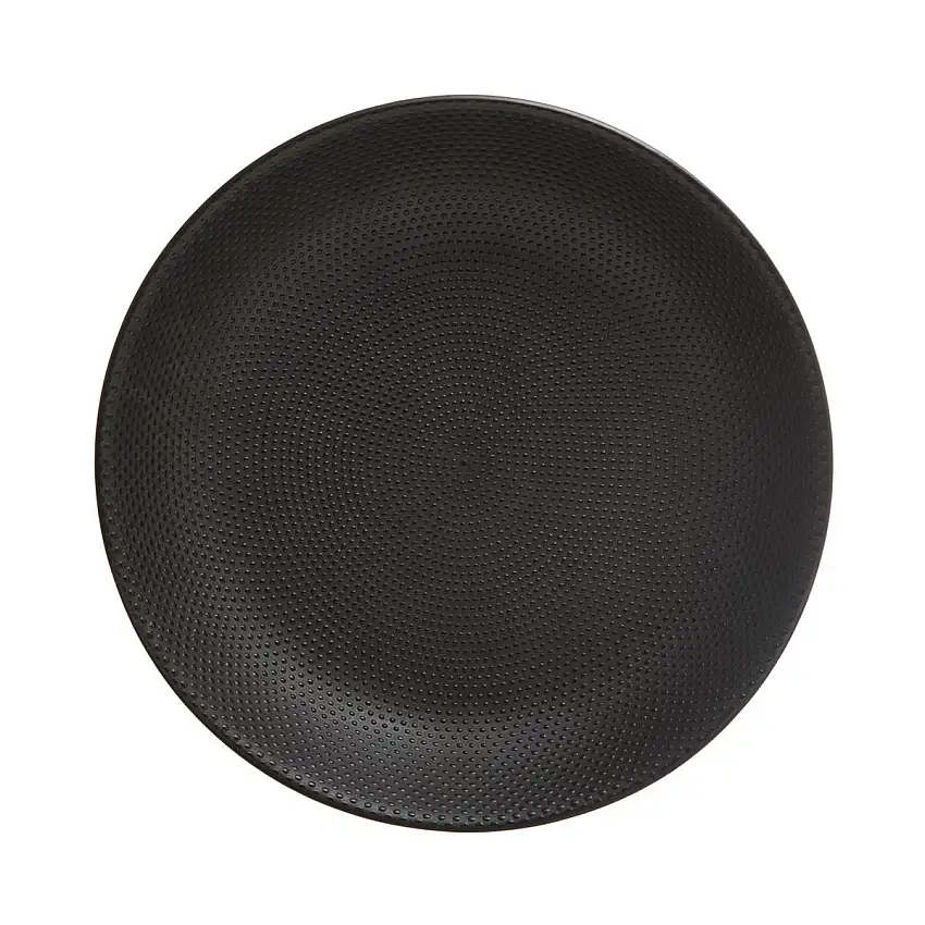 Tiefer Teller "Caviar" D.20,5 cm, Schwarz
