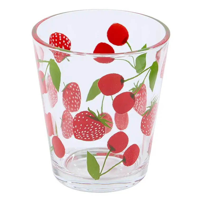 Niedriges Trinkglas "Fruity" 330 ml, Glas