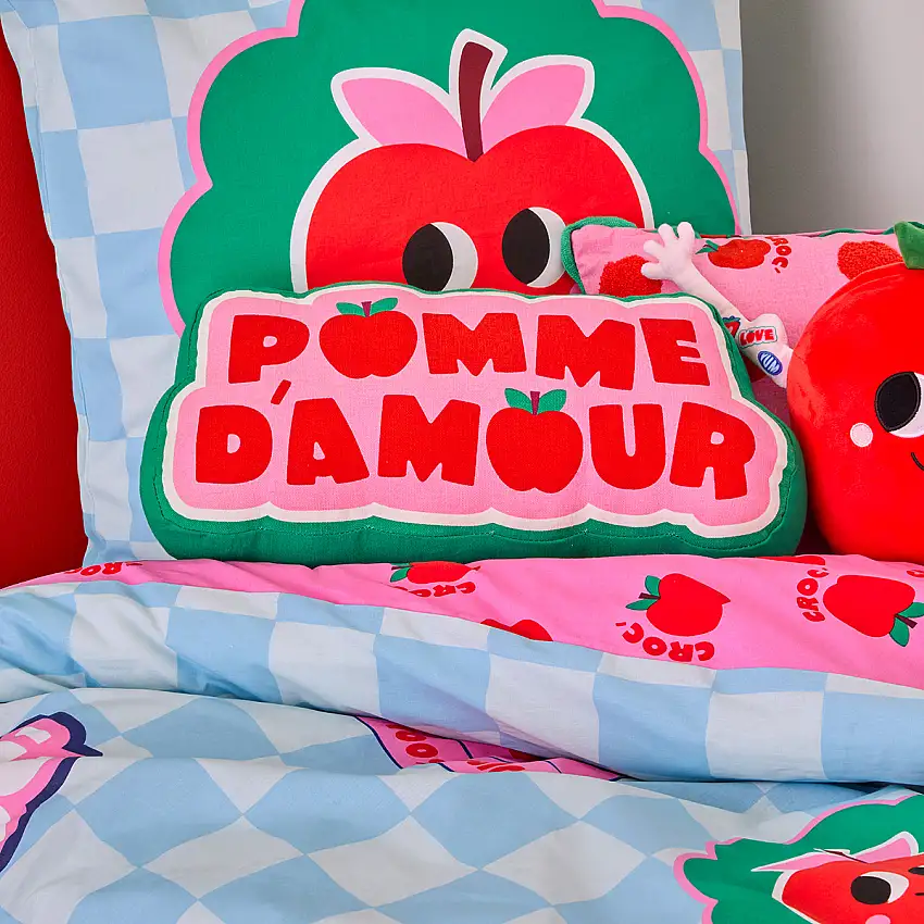 Kissen "Pomme d'amour" 20x44 cm Atmosphera x Cha Cha Pop