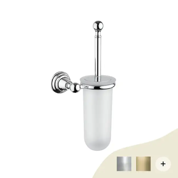 WC Bürstenhalter Glas/Keramik Canto zur Wandmontage