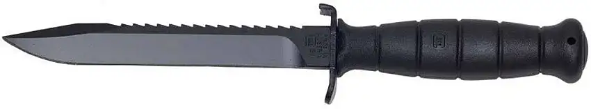 Glock Österreichisches Feldmesser, schwarz, mit Säge