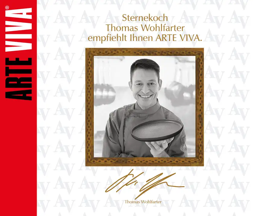 ARTE VIVA Kombiservice Granit 16-teilig Steinzeug dunkelgrau