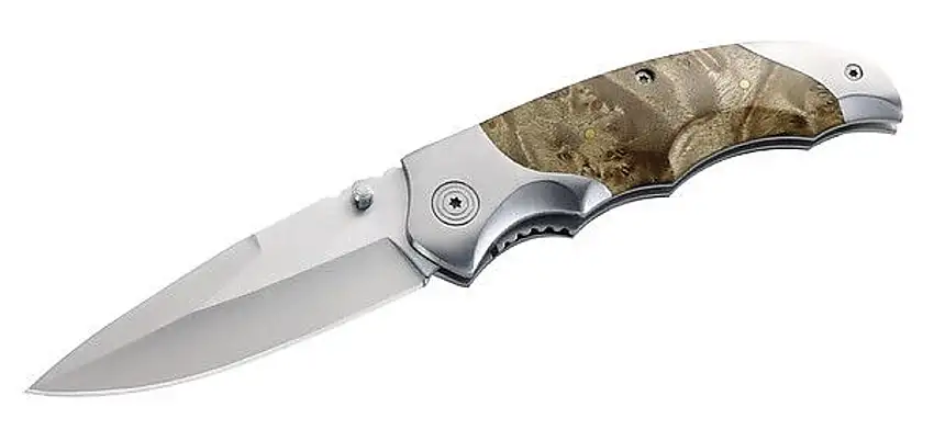 CJH Einhandmesser, Wurzelholz ART000133