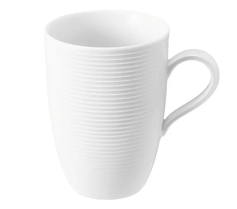 Maxi Becher mit Henkel Beat weiß uni