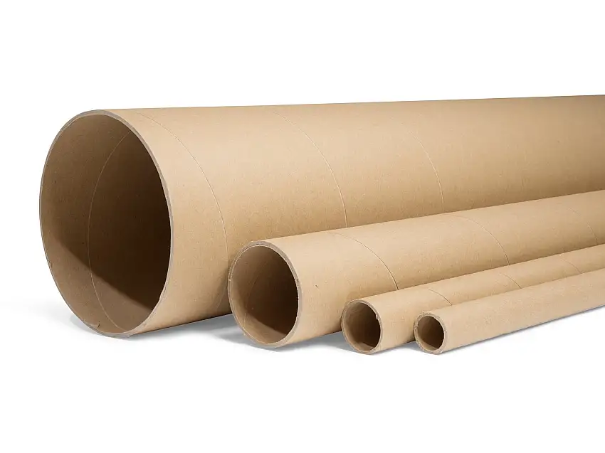 Hartpapier Rundrohr, braun online
