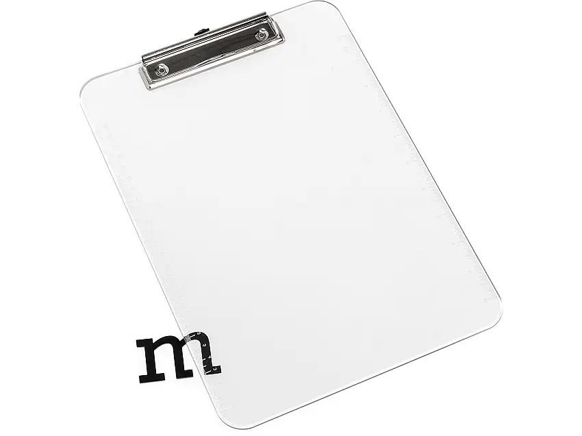 Klemmbrett Acryl, transparent online