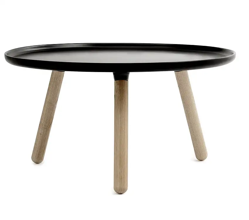 Normann Copenhagen Tisch Tisch Groß Ø: 78 cm - Schwarz