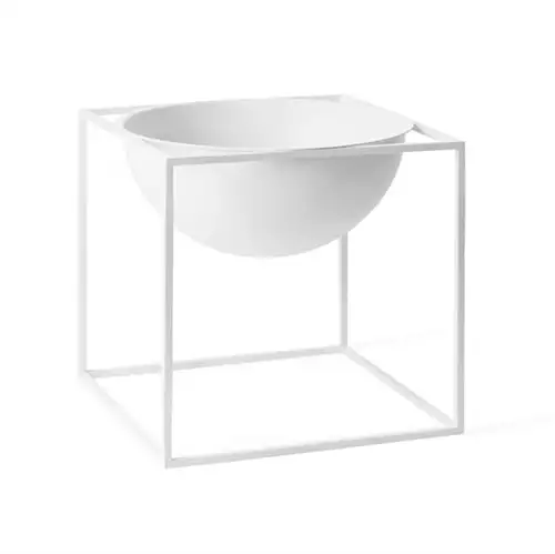 Audo Copenhagen Kubus Schüssel Groß 23x23 cm - Weiß