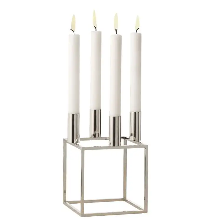 Audo Copenhagen Kubus 4 Stage 14x14 cm - Nickel