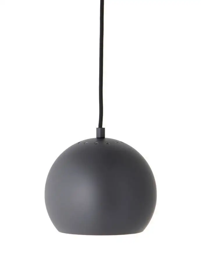Frandsen Ball Pendant 1115 Ø: 18 cm - Matt Dunkelgrau OUTLET