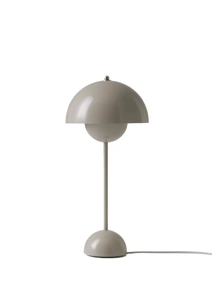&Tradition Blumentopf VP3 Bordlampe H: 50 cm - Grau Beige