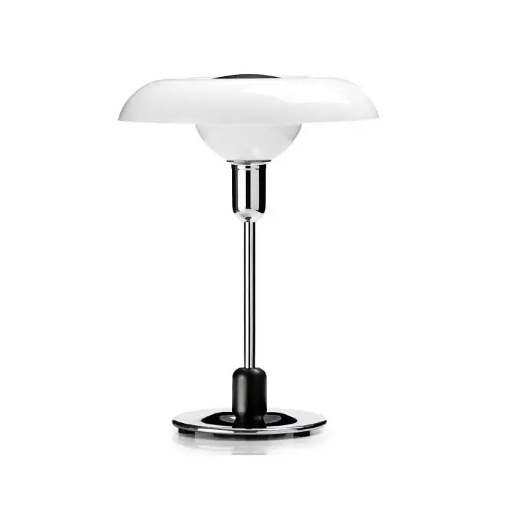 Piet Hein RA 400 Tischleuchte H: 53cm - Opal/Chrom OUTLET