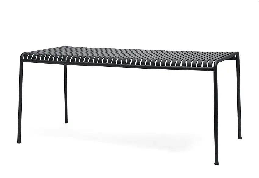 HAY Palissade Tisch 170x90 cm - Anthrazit
