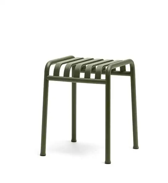 HAY Palissade Hocker H: 45 cm - Oliv