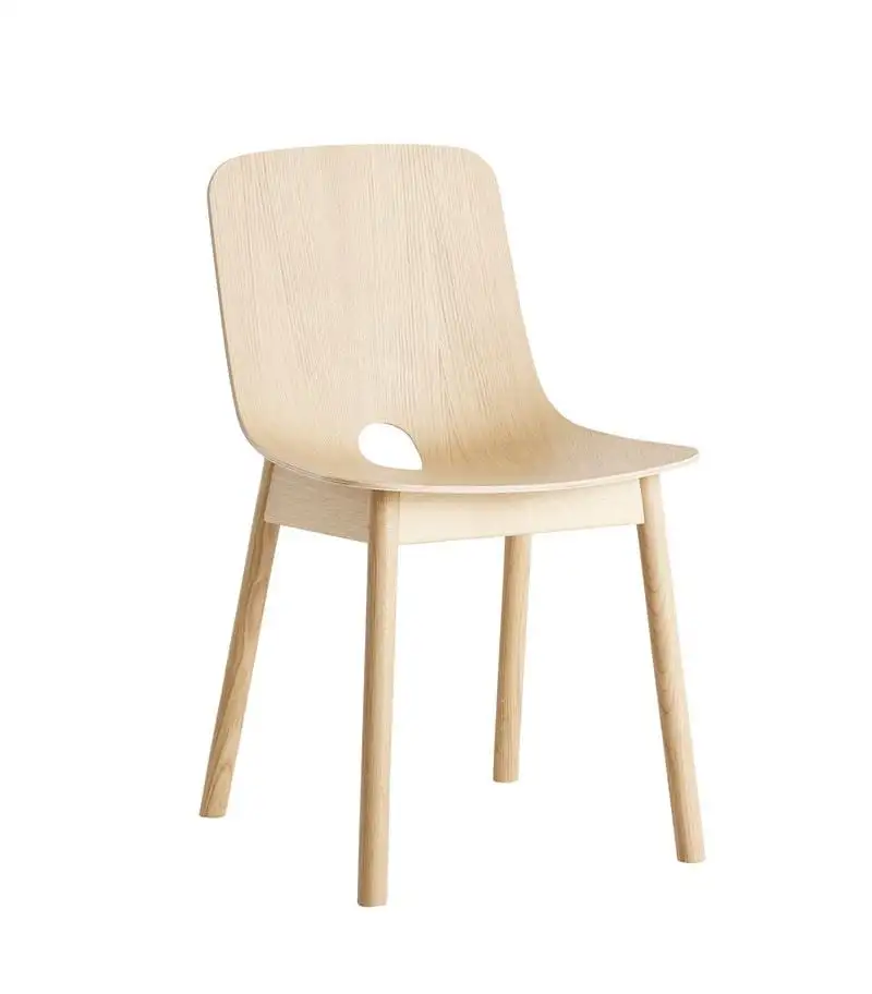 Woud Mono Esszimmerstuhl SH: 45,5 cm – Eiche