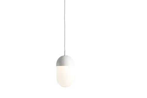 Woud Dot Pendelleuchte groß Ø: 12 cm - Weiß OUTLET