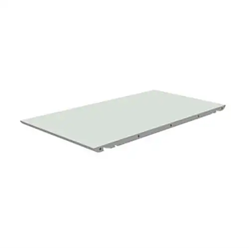 Andersen Furniture Zusatzplatte für T7 Esstisch 95x50 cm – Weißes Laminat