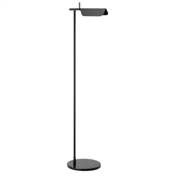 FLOS Tab F Stehleuchte H: 110 cm - Schwarz