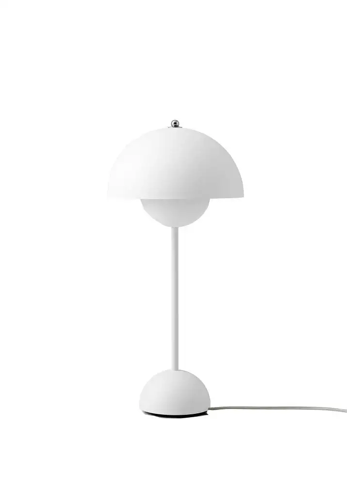 &Tradition Blumentopf VP3 Bordlampe H: 50 cm - Mattweiß