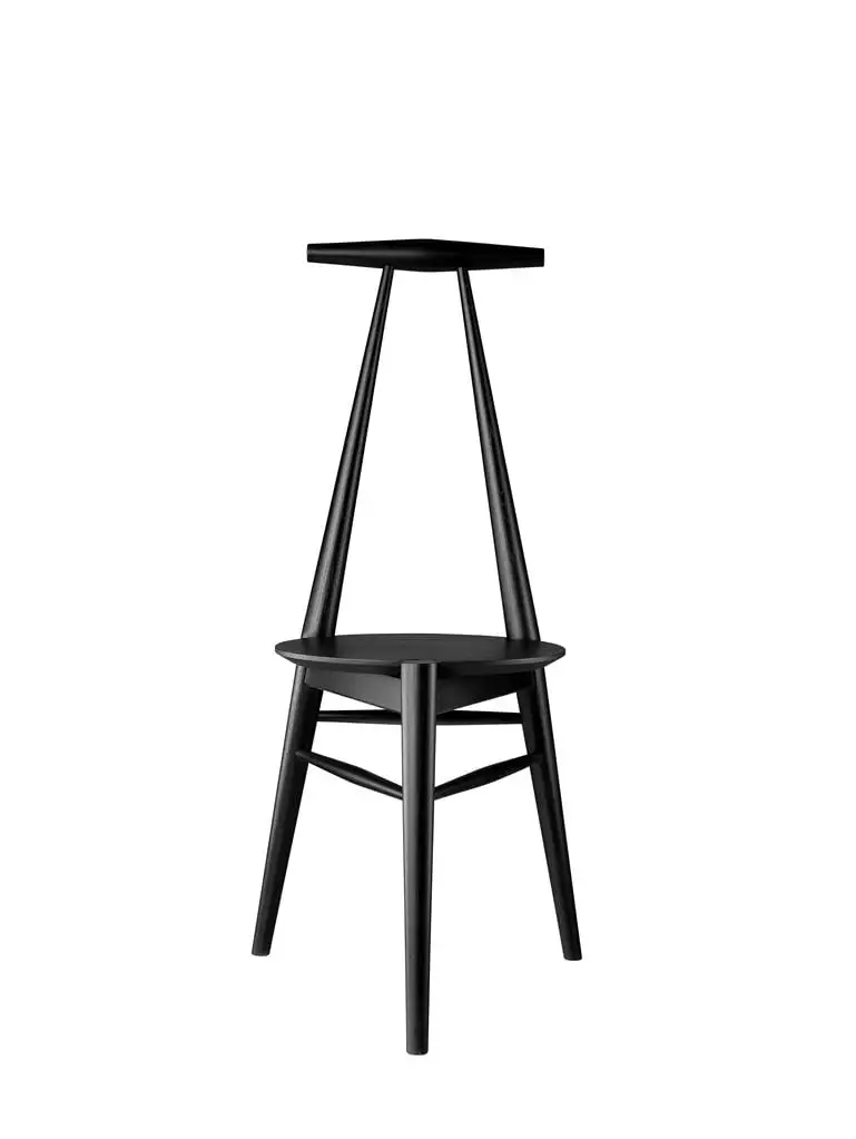 FDB Furniture Anker Stuhl Stine Weigelt J157 – Schwarz