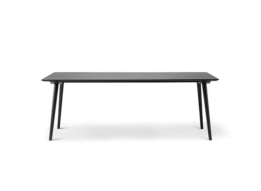 &Tradition SK5 In Between Esstisch 200x90 cm - Schwarz lackierte Eiche