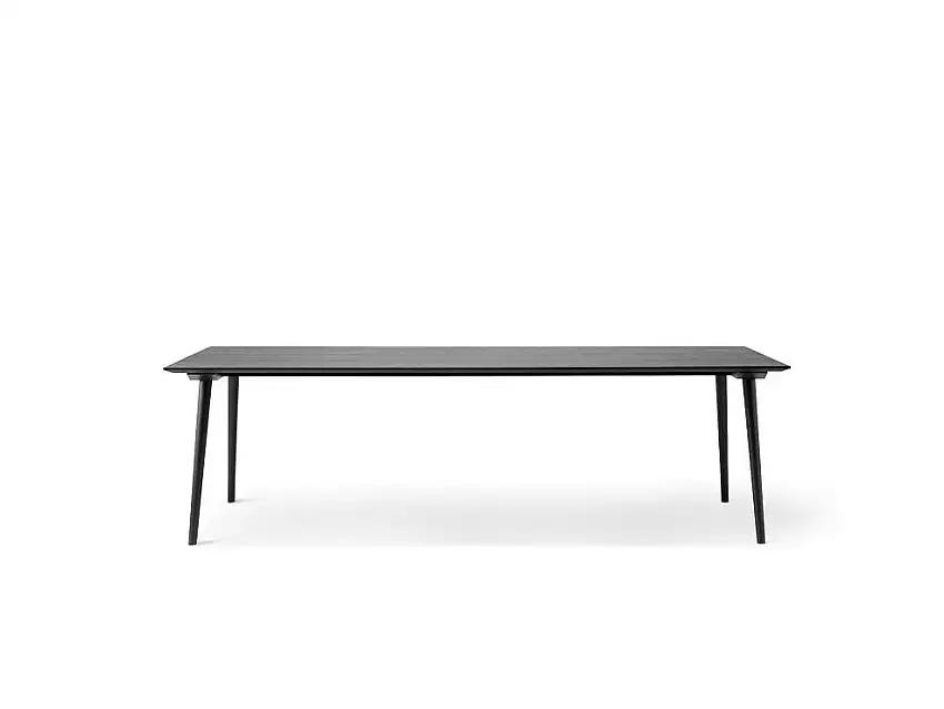 &Tradition SK6 In Between Esstisch 250x100 cm - Schwarz lackierte Eiche
