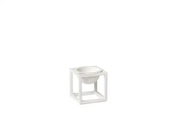 Audo Copenhagen Kubus Schale Mini 7x7 cm - Hvid
