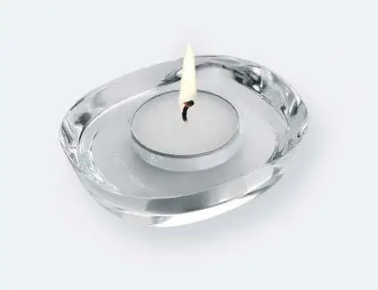 Piet Hein Teelichthalter Glas 2er-Set