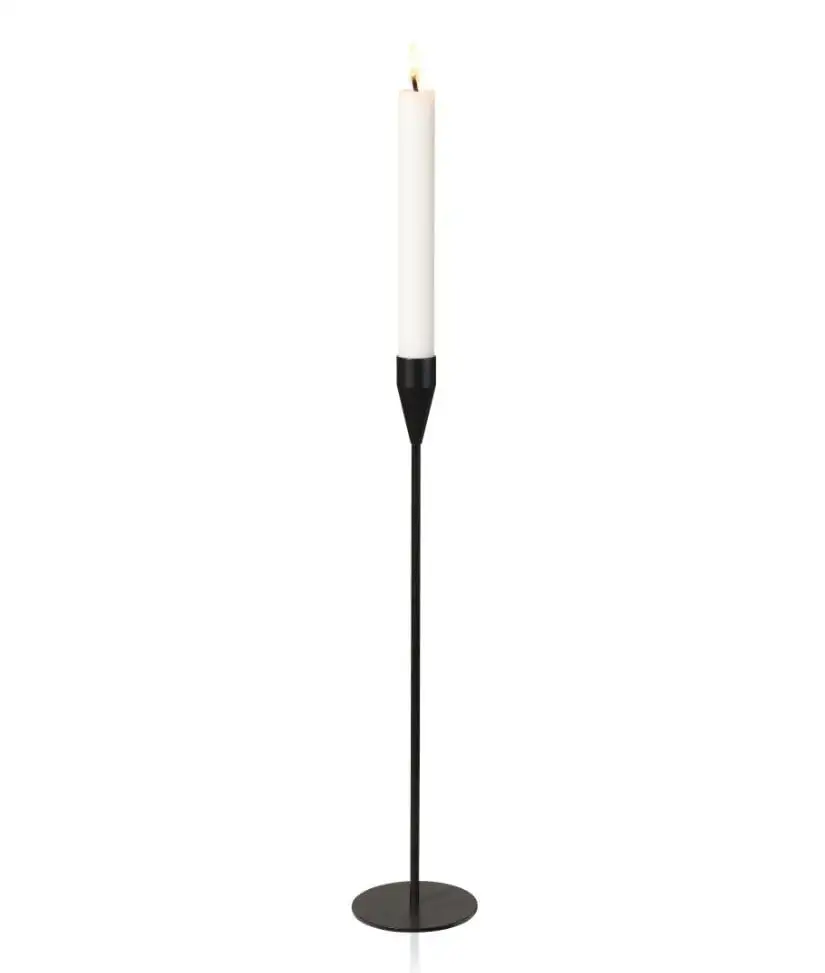 Piet Hein Saturn Kerzenständer H: 36 cm - Schwarz