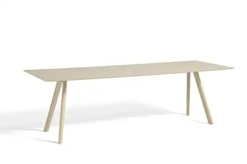 HAY CPH30 Tisch 250x90 cm – Lackierte massive Eiche/Lackiertes Eichenfurnier
