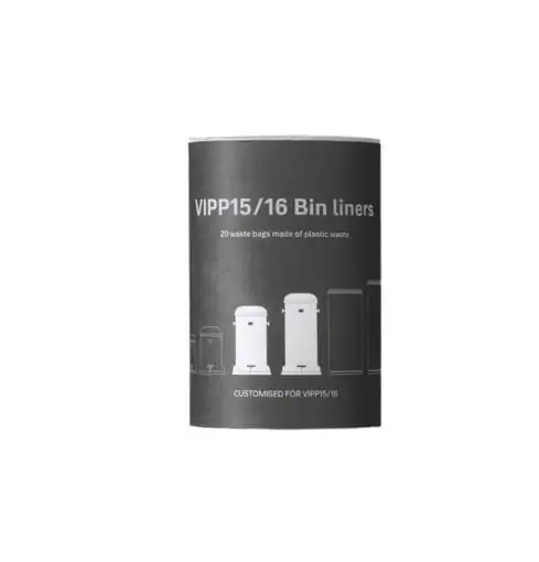 Vipp-Beutel 14 Liter für Vipp 15/16 – recycelter Kunststoff