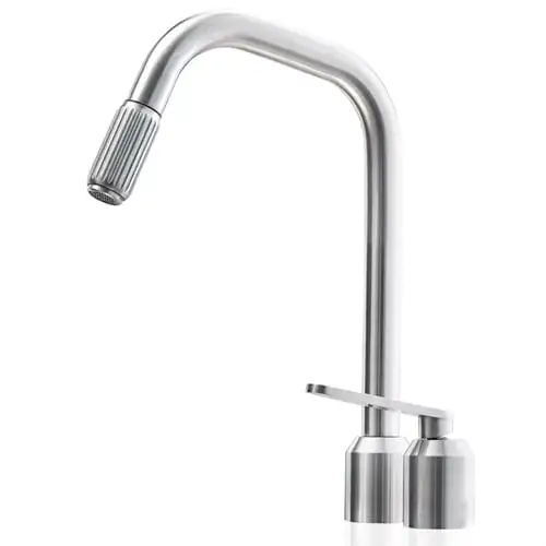 Vipp 901 Küchenarmatur H: 33 cm – Edelstahl