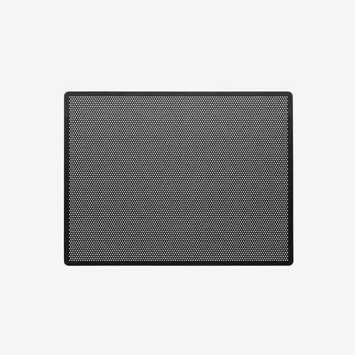 Vipp 130 Tischset, quadratisch, B: 35 cm – Schwarz