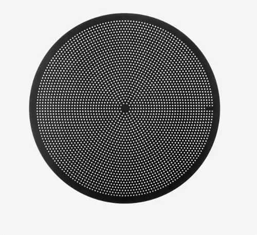 Vipp 134 Rundes Tischset Ø: 31,5 cm – Schwarz