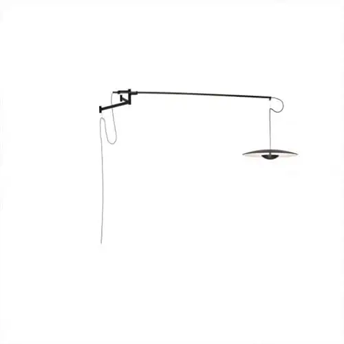 Lampefeber Ginger A XL Wandleuchte Ø: 42 cm - Wenge