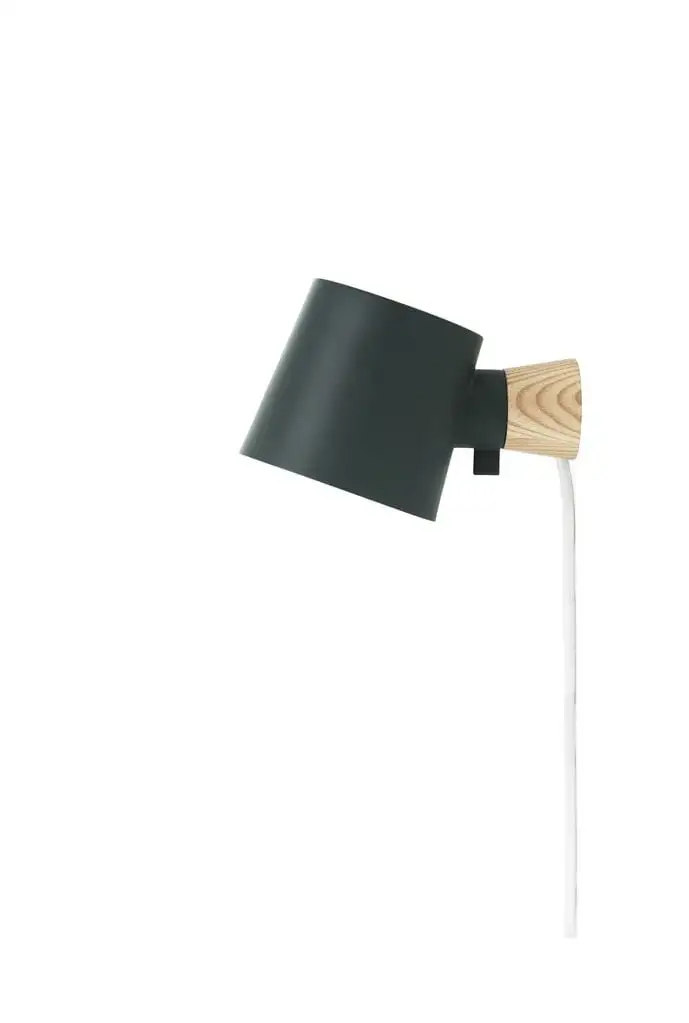 Normann Copenhagen Rise Wandleuchte – Petrolgrün