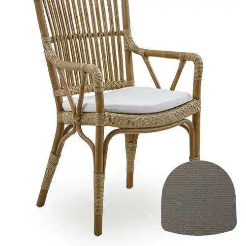 Sika-Design Kissen für Piano & Monique Chair 42x43 cm - B456 Tempotest Taupe