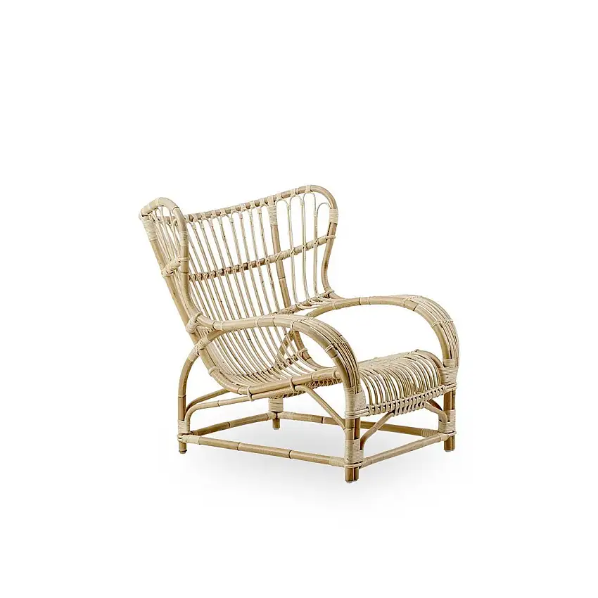 Sika-Design Teddy Loungesessel SH: 40 cm - Natur