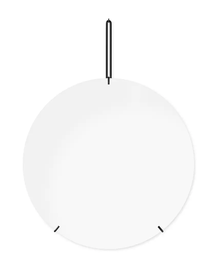 Moebe Wandspiegel Ø: 70 cm - Schwarz